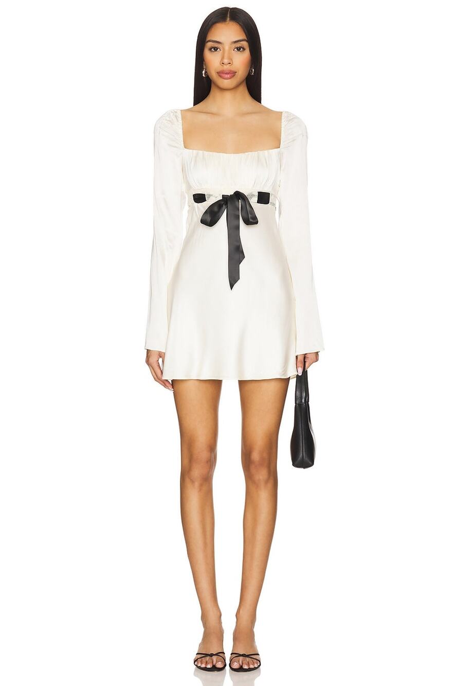 Stone Cold Fox x REVOLVE Lucky Mini Dress in Ivory